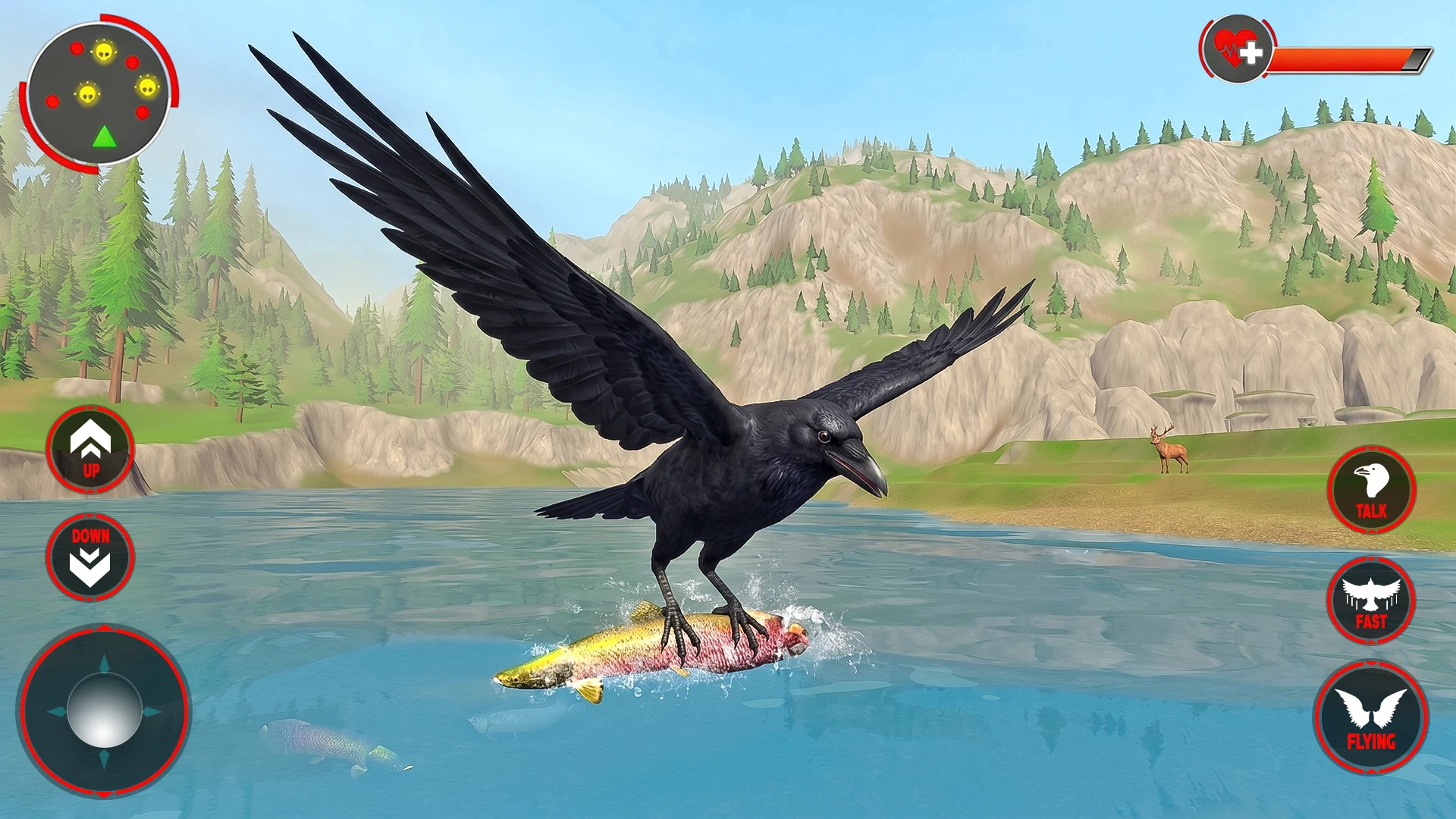 Wild Crow Simulator 3D screenshot